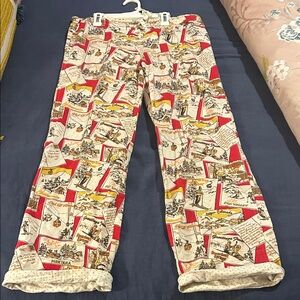 J. Crew Flannel Ski Resort Pajama Bottom Pants